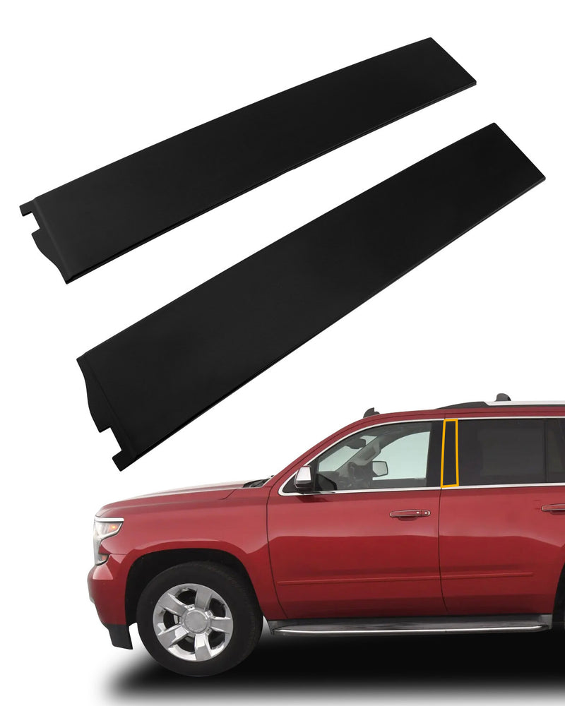 Rear B Pillar Door Trim Molding LH RH for Chevy GMC Cadillac Escalade 2015 2018