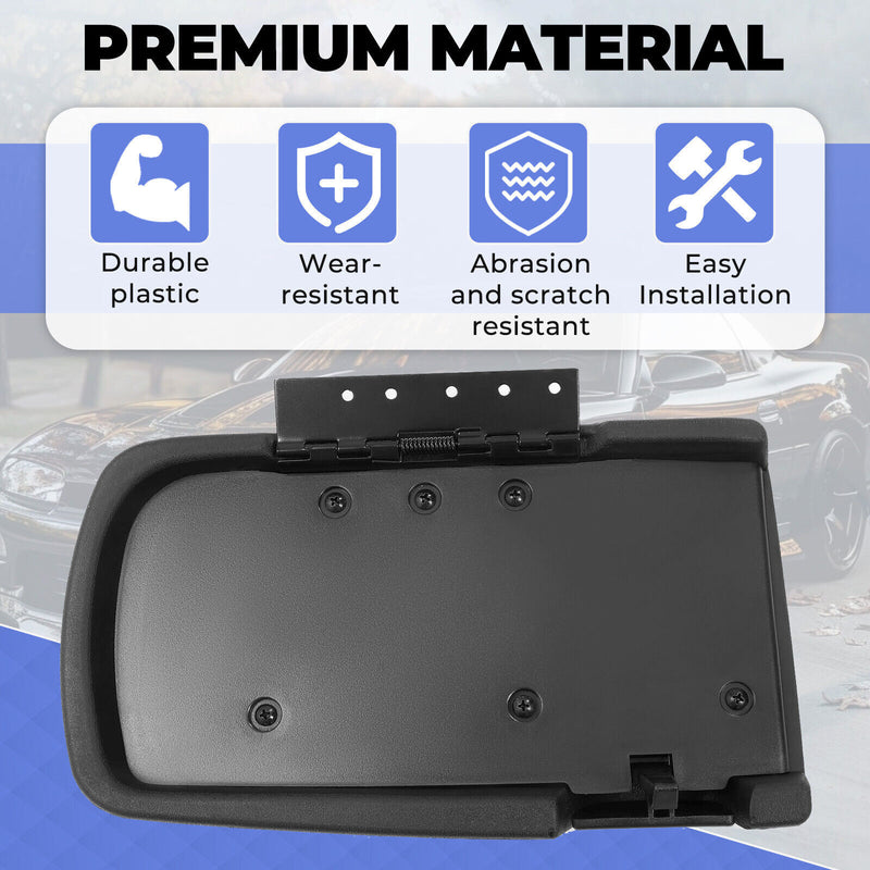 Console Door Lid Armrest 10421355 Ebony Black For Camaro Firebird 1997 2002