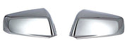 DURAFORCE Chrome Rearview Side Mirror Cover Trim For Chevy Silverado/GMC Sierra 2014-2018