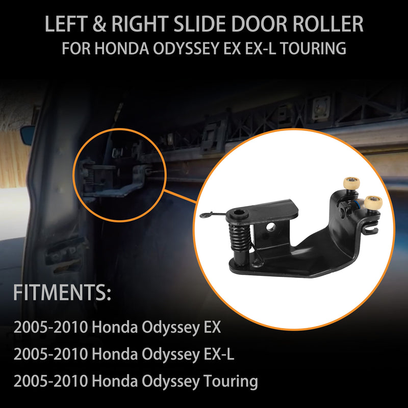 Center Sliding Door Hinger Rolle Left Right Side for Honda Odyssey 2005 to 2010
