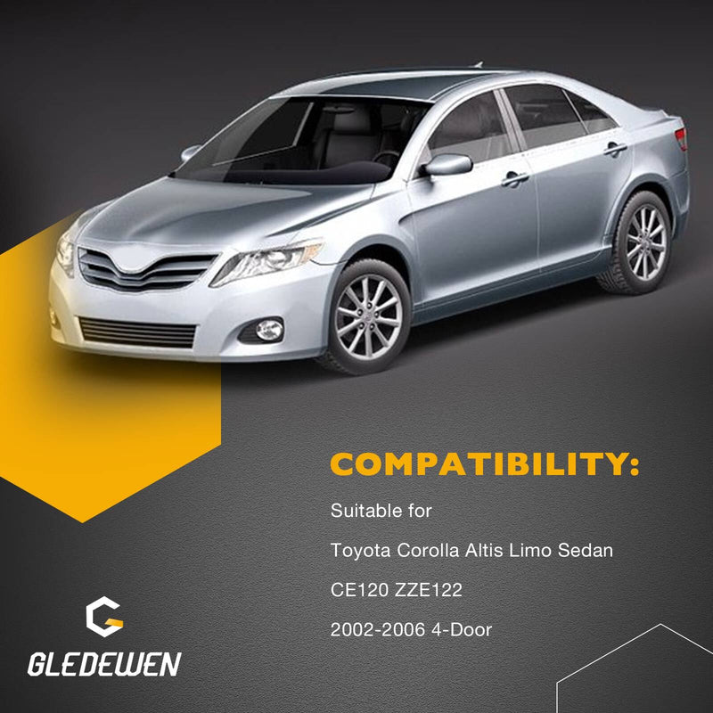 Weatherstrip Door Window Rubber Channel Seal for Toyota Corolla 2002 2006 4x