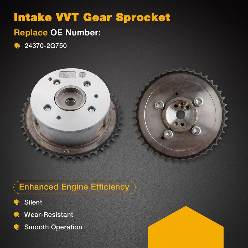 2.4L Timing Chain Kit w/ VVT Gear for Hyundai Kia Sonata Tucson Optima Sorento