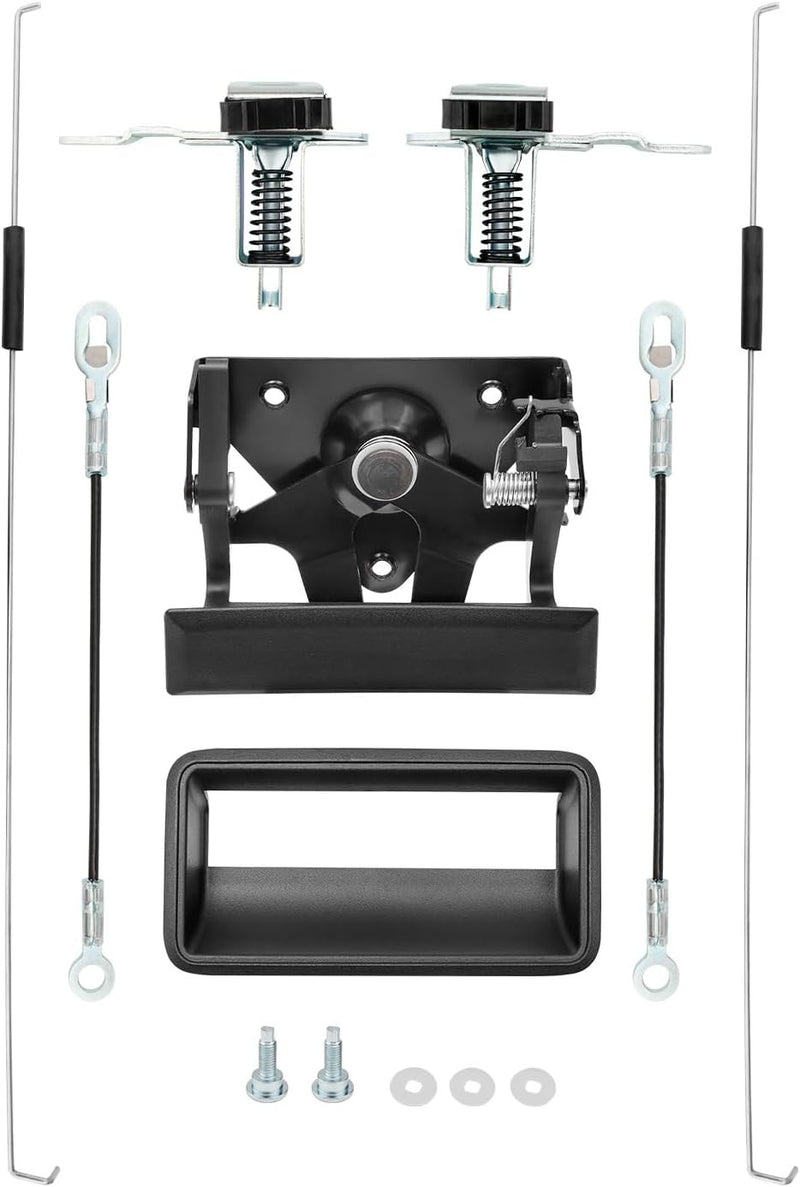 Tailgate Handle Latch Bezel Rebuild Kit for GMC C K 1988 2002 1500 2500 3500