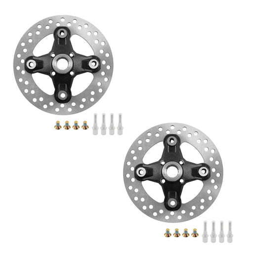 DURAFORCE Front Rear Wheel Hub Rotor for Can-Am Outlander 450 500 570 650 800 2 Pack