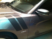 DURAFORCE 3 Inch Dual Fender Stripe Hash Mark Decal Graphic Kit for Dodge Charger