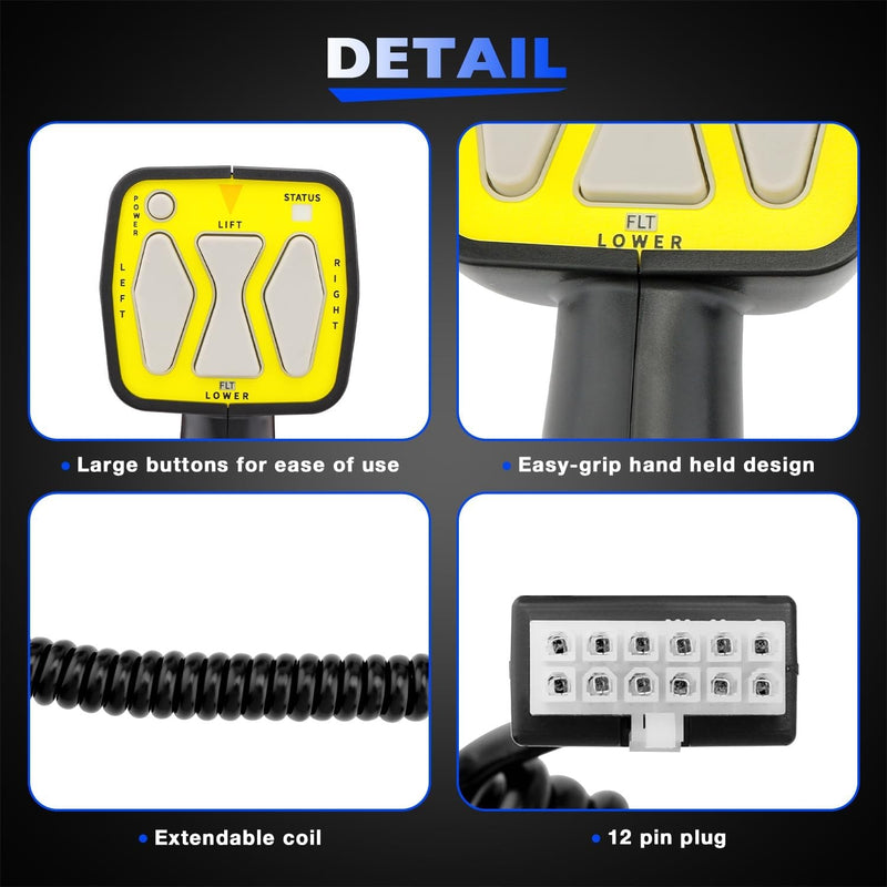 Handheld Snow Plow Controller for Meyer Diamond Snow Plow Blade E47 E60 E57