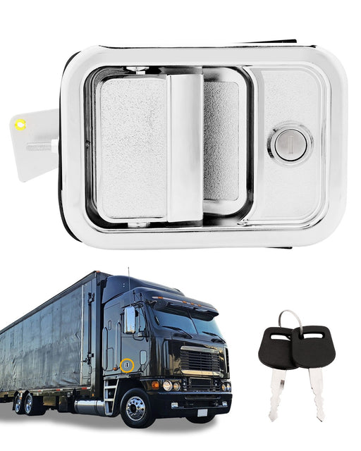 DURAFORCE Front Right Exterior Door Handle Lock Cylinder For Freightliner Columbia 03 14