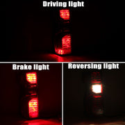 DURAFORCE Tail Light Lamp W/Bulb for Chevy Silverado 1500 2019+ Non-LED Driver Left Side