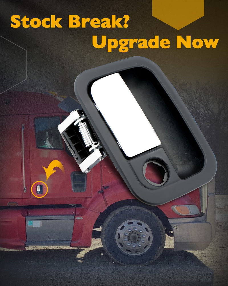 Exterior Door Handle Passenger Front Right Side for Kenworth Peterbilt 2005-2025