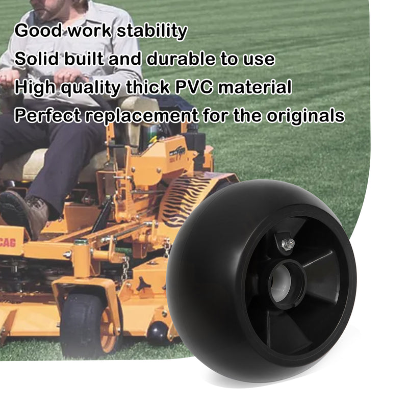 AM125172 Mower Deck Wheel Kit for John Deere 48 54 60 72 Lawn Mowers 4 Pack