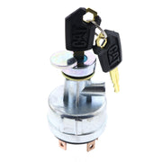 DURAFORCE 6 Terminal Ignition Switch W/ 2 key Fits Caterpillar Cat 3046 3066
