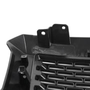 DURAFORCE Front Upper Bumper Grille Matte Black For GMC Sierra 1500 2014 2015 Denali Style