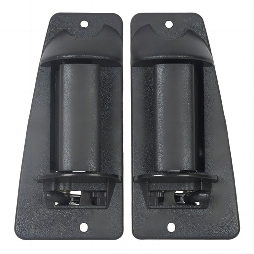 DURAFORCE Door Handle Pair Rear Outside for 99-07 Chevy Silverado GMC Sierra Extended Cab