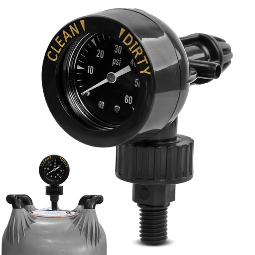 DURAFORCE Air Pressure Gauge Release Valve 0-60PSI for Jandy CL CV DEL DEV JS Series