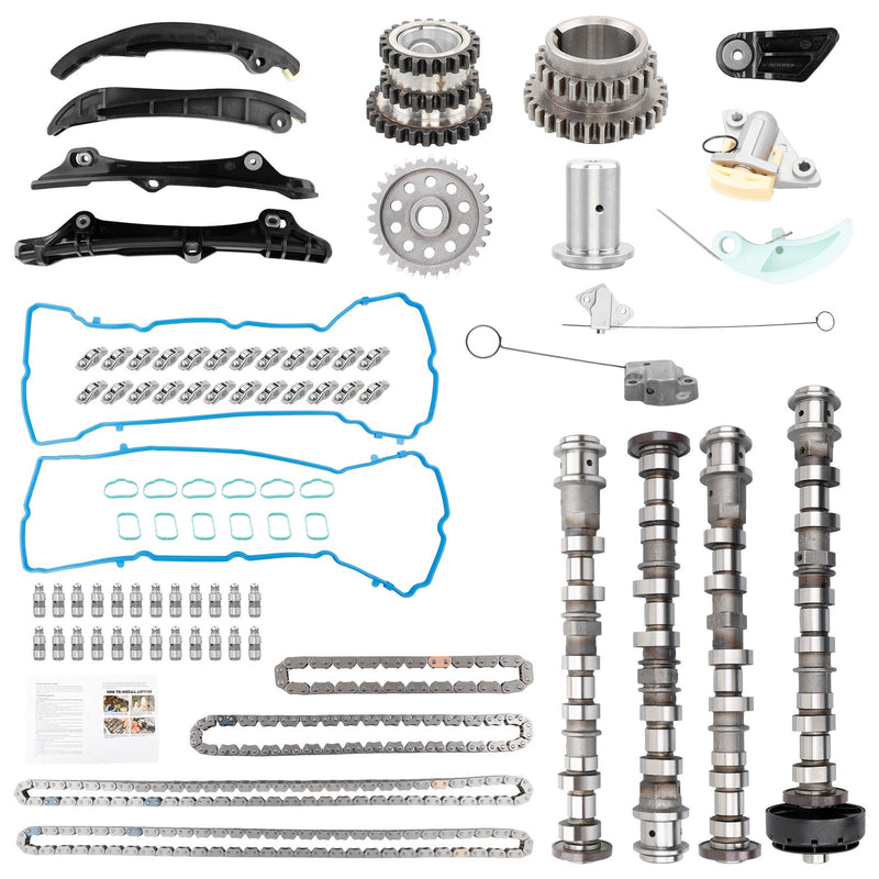 Camshafts Rockers Lifters Kit for Chrysler 200 300 Dodge Ram 3.6L V6 Pentastar