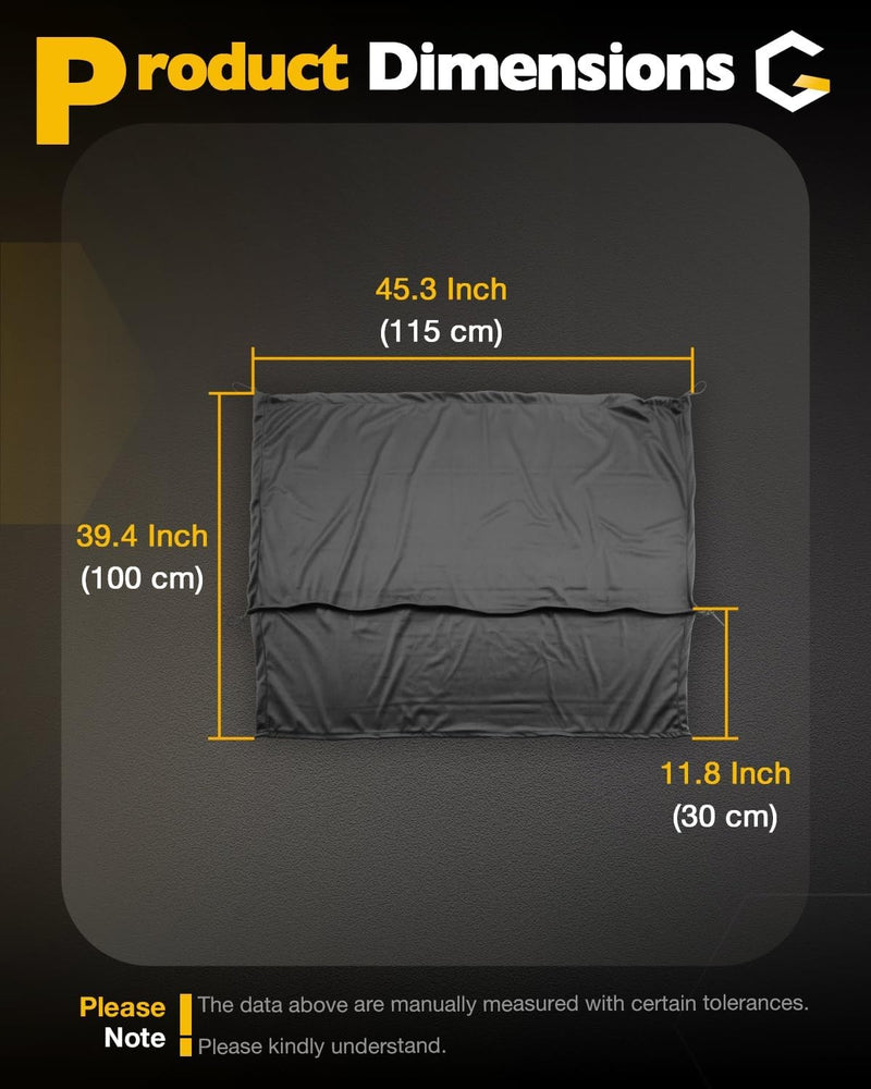 Folding Flannel Rear Cargo Window Sun Shade for Chevrolet Corvette C6 2005 2013
