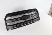 DURAFORCE Matte Black Front Bumper Grille W/O Camera Hole for 2015-2017 for Ford F-150