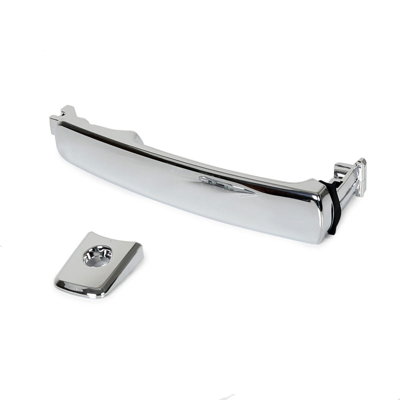 Door Handle Front Driver Side Outside Exterior Chrome for Nissan Rogue 2011-2015