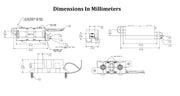 DURAFORCE 298 Series Mega AMG Fuse Holder Bolt Down 60-500A 32V for LittleFuse Bussman
