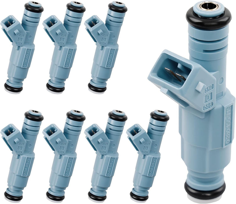 0280155715 Fuel Injector For Dodge Ram 1500 2500 3500 5.2L 5.9L 96 To 99 8 Piece