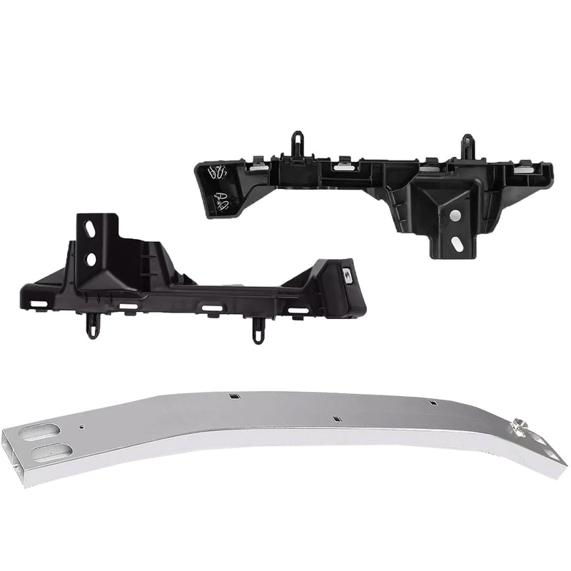 Fit 2018-2022 Chevrolet Equinox Front Bumper Reinforcement &Pair Support Bracket