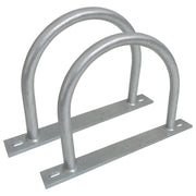 DURAFORCE Dock Piling Hoop on Plate 10 Inch Hoop Pile Holder 2 Plate 3 8 Thick 2