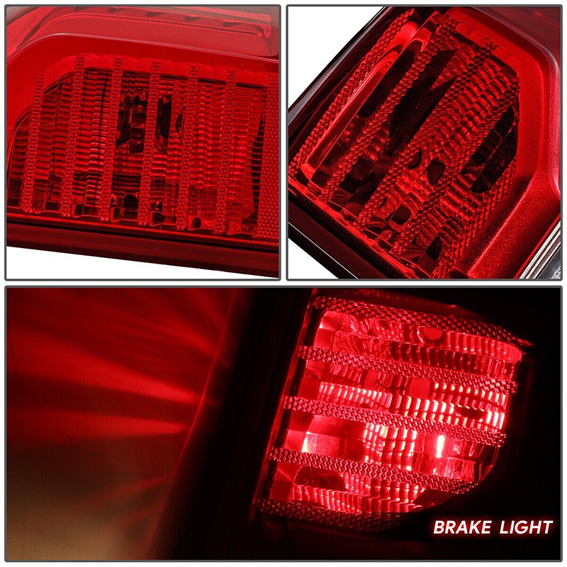 DURAFORCE [Non-LED] For 2019+ Chevy Silverado 1500 Tail Light Lamp W/Bulb Driver Left Side