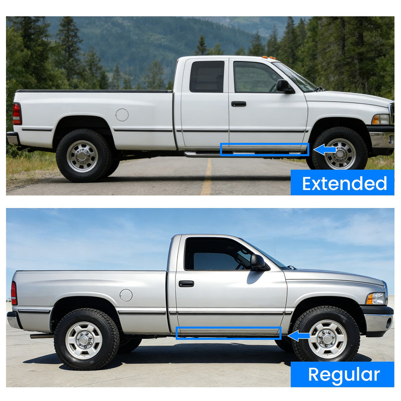 Slip-On Rocker Panel Set for 1994-2002 Dodge Ram Truck Regular Club Cab Pair