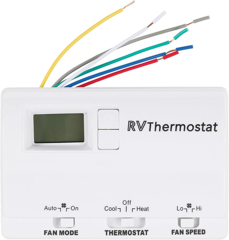 83303862 White RV Digital Thermostat for Coleman Mach Air Conditioners 8330 336