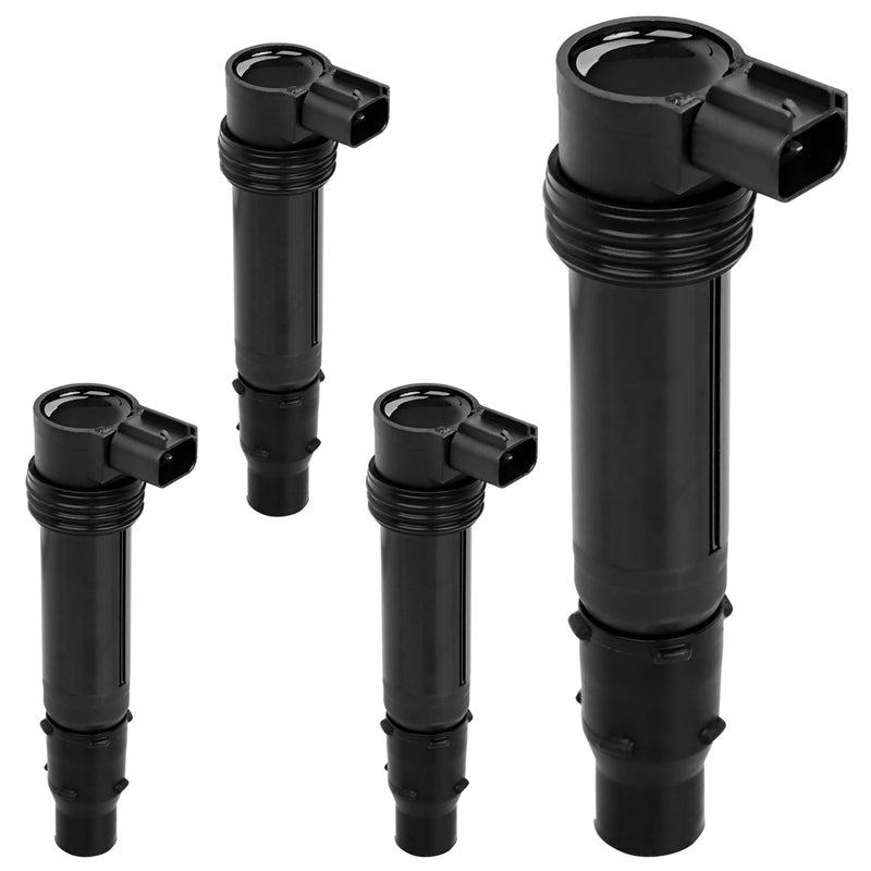 F6T570 Ignition Coils for Kawasaki Ninja ZX6R ZX6RR 2003 2018 4 Pack