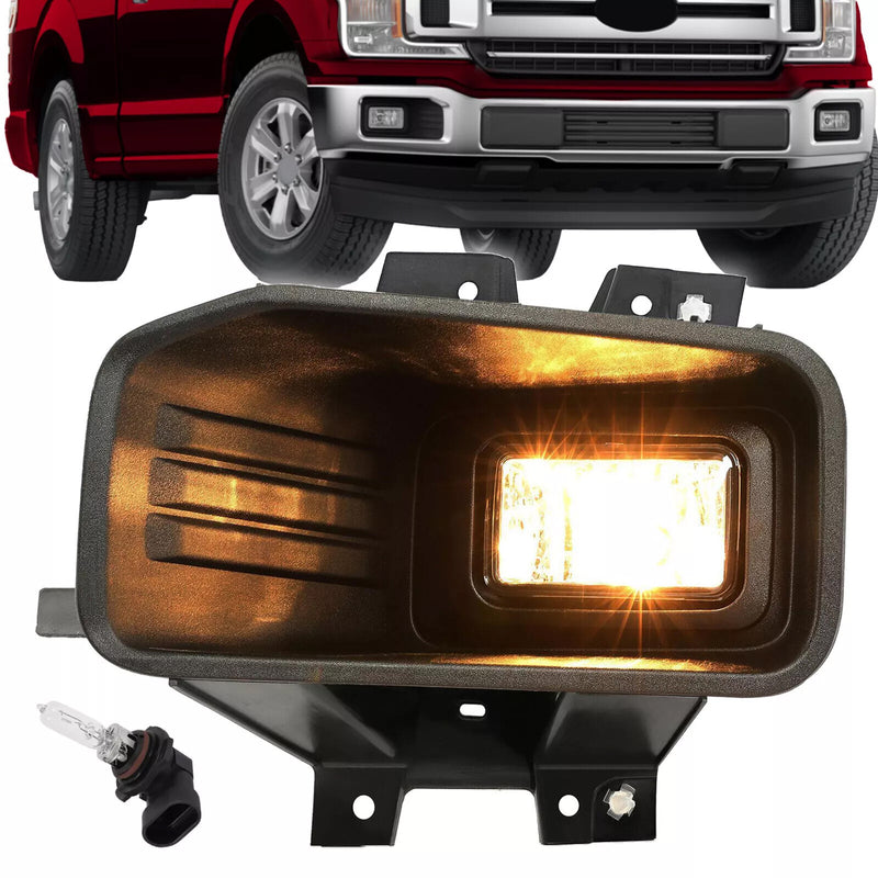 For 2018 2020 Ford F150 F 150 Halogen Fog Light Lamp With Bulb Driver Side