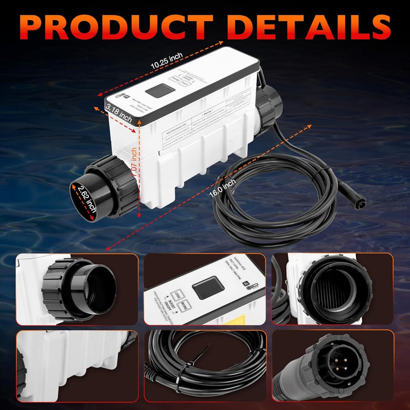 EC521105 Salt Chlorine Generator Cell For Pentair IntelliChlor IC60 60000 Gallon