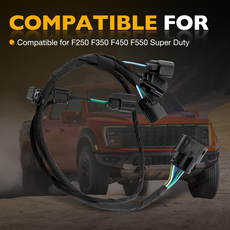 Rear Tailgate Handle Wiring Harness For Ford F250 F350 F450 F550 2017 To 2019