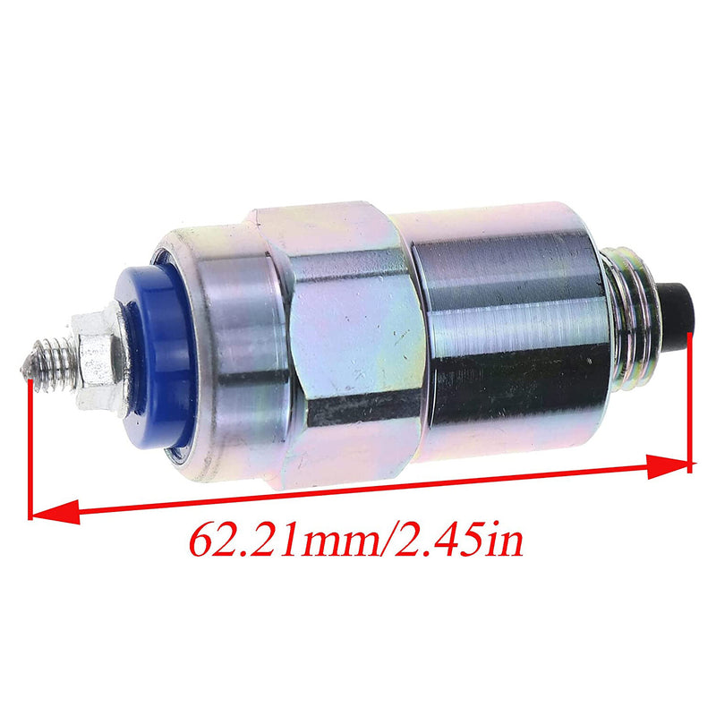 Fuel Shut Off Solenoid for Ford Tractor 250C 260C 276V Backhoe 555C 545D