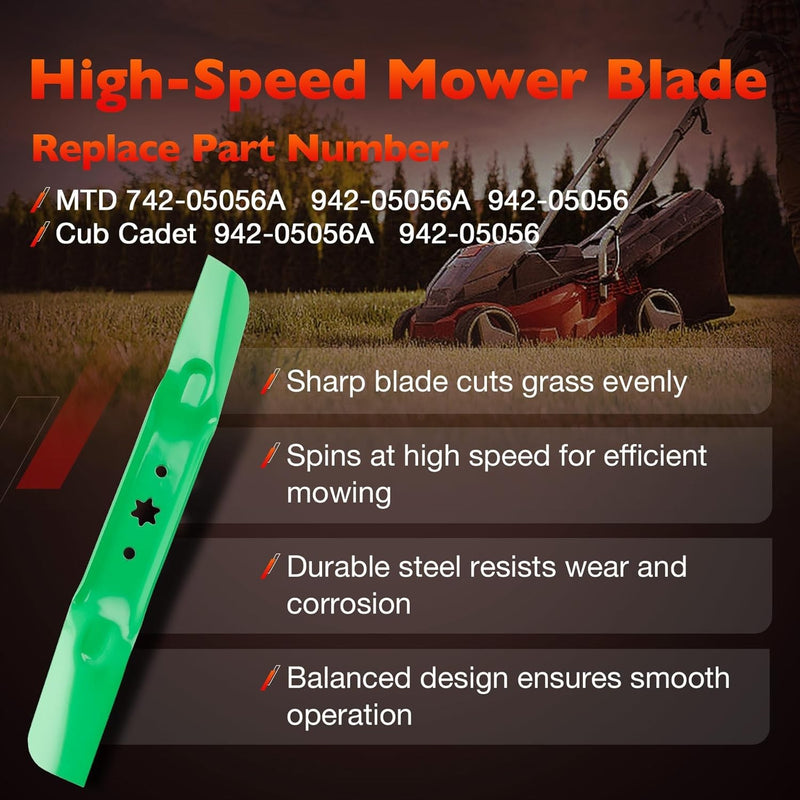 54 Mower Blade Spindle Belt Wheel Idler Kit For Cub Cadet ZT1 ZT2 Troy Bilt MTD