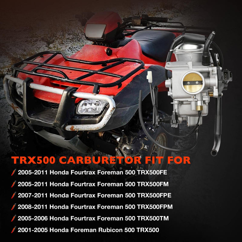 16100 HN2 305 Carburetor Kit for Honda Foreman Rubicon 500 TRX500 2001 2011