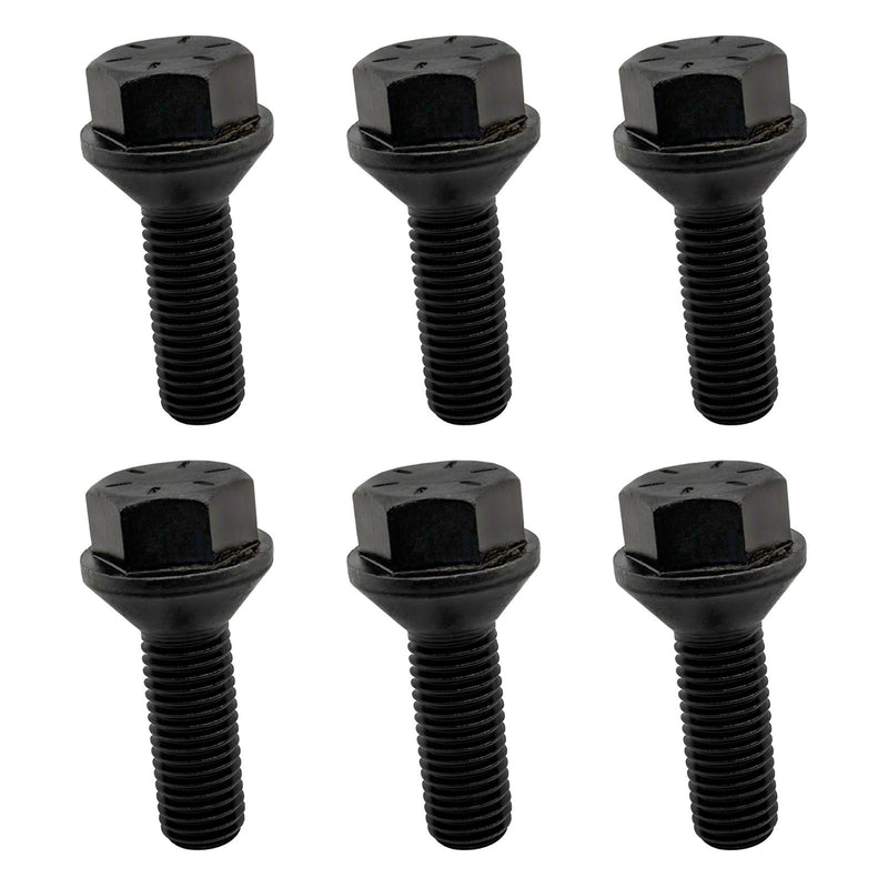 DURAFORCE 6035836 Crossmember Skid Plate Bolts for Jeep Wrangler YJ TJ 1987 to 2002 6 Pack