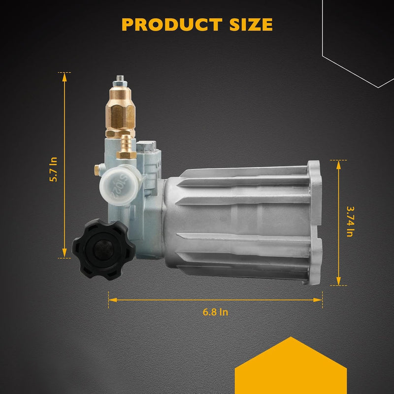 2.2 GPM 2400 PSI Axial Cam Pressure Washer Water Pump For 0H9565 0K1663