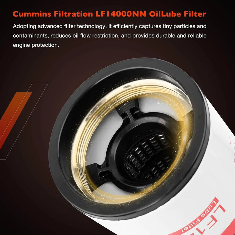 LF14000NN Oil Filter for Fleetguard Cummins ISX ISM X12 4367100 LF9080 LF9001 6X