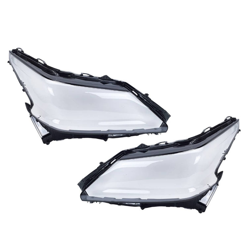 DURAFORCE Clear Left Right Replacement Headlight Lens Covers for Lexus LX570 2016 2019