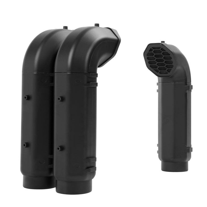 Snorkel Riser Kit for 2016-2021 Polaris RZR Turbo 4 S 4 XP 4 Painted Black