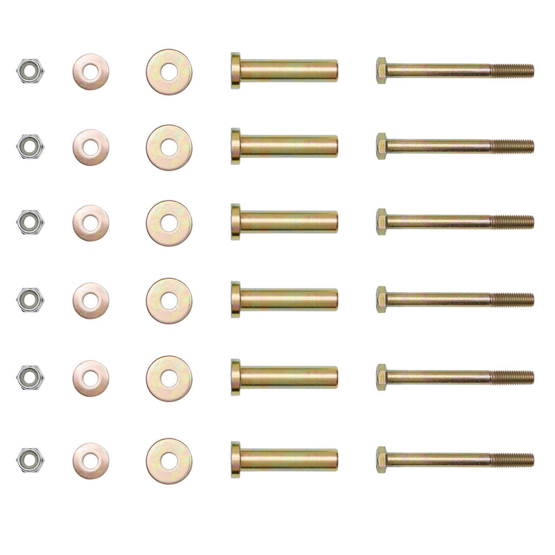 K535142110 Mower Deck Wheels Kit for Kubota Anti Scalp Wheel K537142110 6Pcs