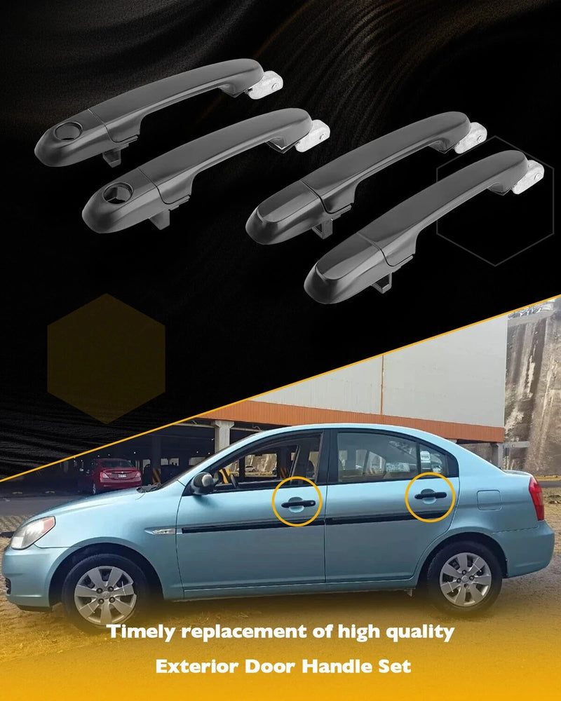 Exterior Door Handle Left Right For Hyundai Accent Dodge Attitude 2006 To 2011