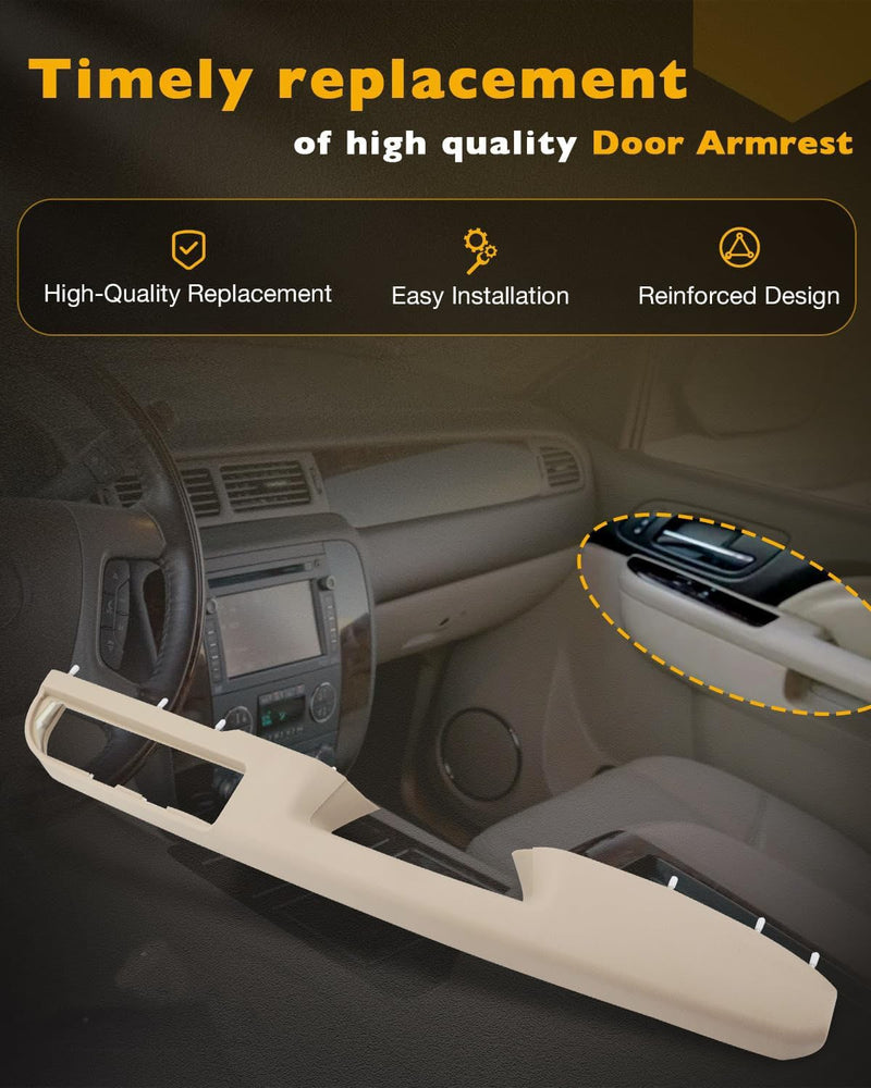Passenger Armrest Repair Kit For Chevy Silverado GMC Sierra 1500 2500 2010 2014