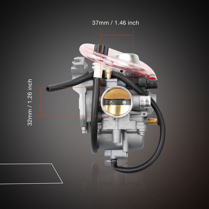 Carburetor Engine Assembly Manual Choke for Suzuki 2002 2007 Eiger 400 LTF400