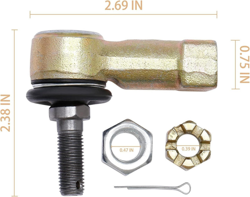 Tie Rod Sets Ball Joint For Kawasaki KVF750 Brute Force 750 4X4I 2005 2016 2