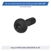 DURAFORCE Rear Lock Bolts for Corvette C4 1984-96 Removable Targa Top Roof Panel 14051183