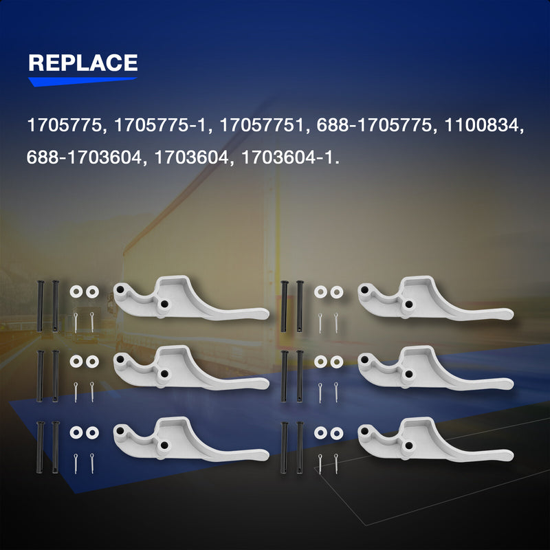 17057751 Aluminum Tarp Stop Easy Off Cast Kit for Pro Trucking Products 6 Piece