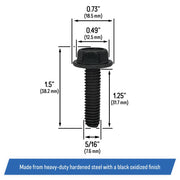 DURAFORCE 584953901 539107630 Blade Spindle Hex Head Screw Bolt for Husqvarna Poulan