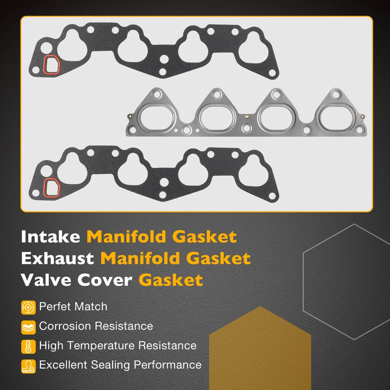 HS9123PT MLS Cylinder Head Gasket Set for Honda Civic CRX 88-95 1.5L 1.6L CS9123